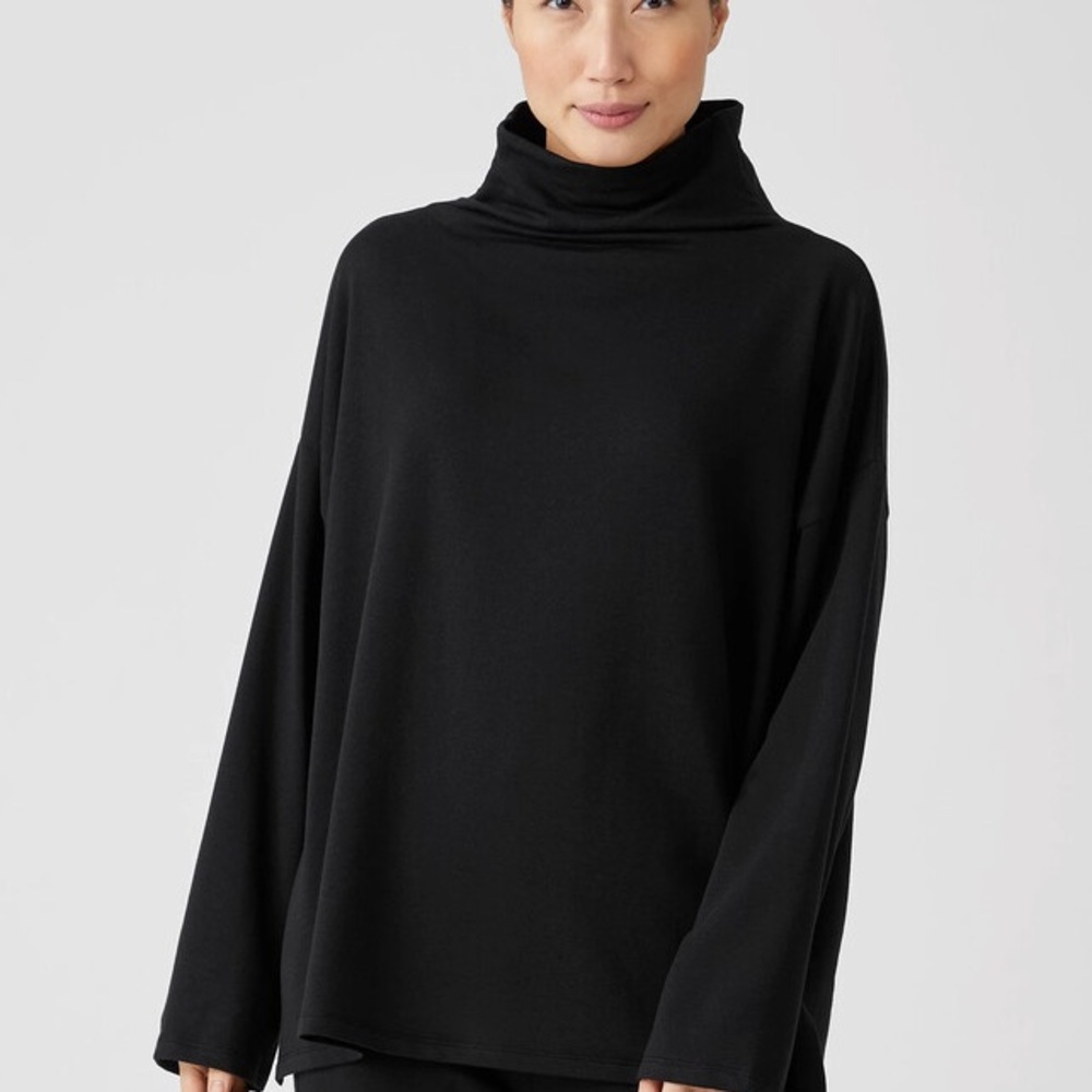 Eileen Fisher Turtleneck Long Sleeve Top